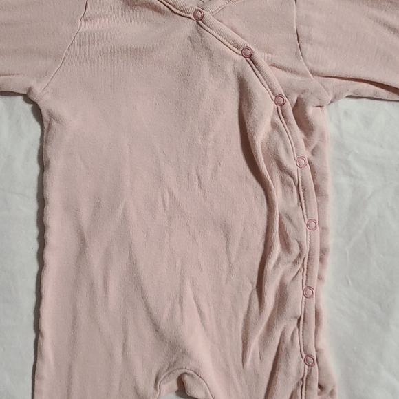 giggle Better Basics Side Snap Footie, 0-3 mos - Picture 2 of 4